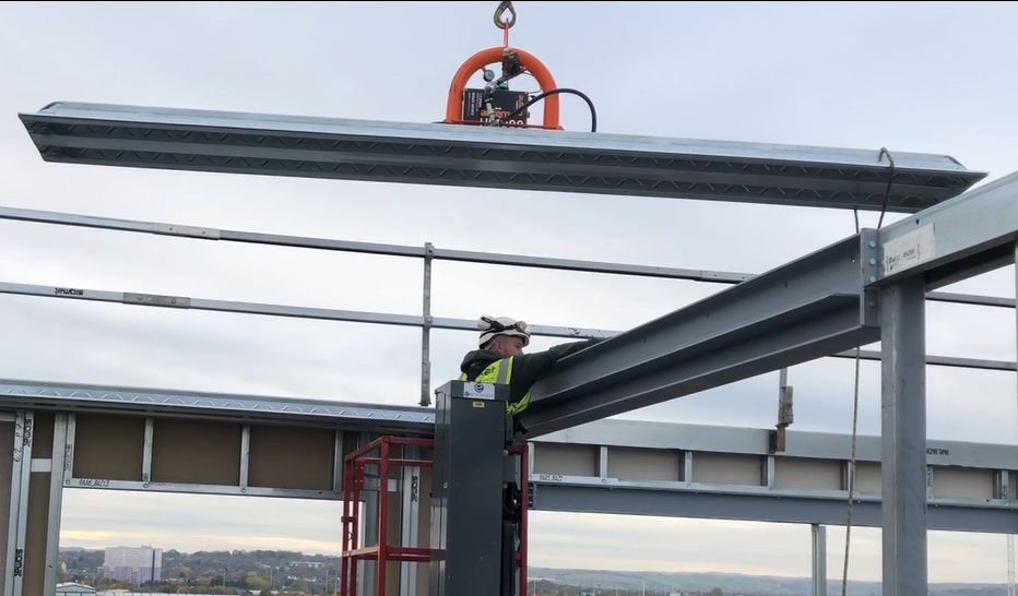 vacuum lifter lifting steel